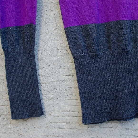 Nollie Multicolor Striped V Neck Sweater - Picture 4 of 5